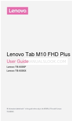 Lenovo Tab M10 FHD Plus Kullanıcı Kılavuzu