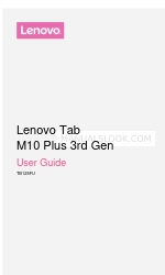 Lenovo Tab M10 Plus 3rd Gen TB125FU User Manual