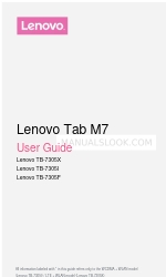 Lenovo Tab M7 Gebruikershandleiding