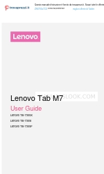 Lenovo Tab M7 Посібник користувача