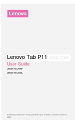 Lenovo Tab P11 Manual del usuario