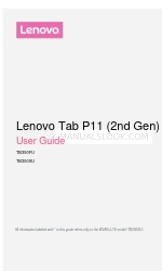 Lenovo Tab P11 Manual del usuario