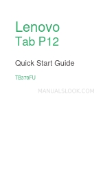 Lenovo Tab P12 Quick Start Manual