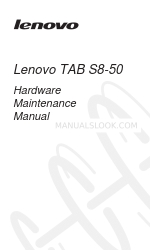 Lenovo TAB S8-50 Manuale di manutenzione dell'hardware