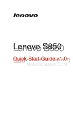 Lenovo TAB S8-50 Quick Start Manual