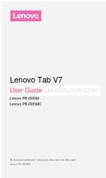 Lenovo Tab V7 PB-6505M Руководство пользователя