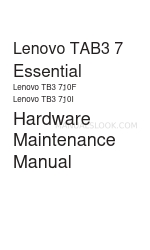 Lenovo TAB3 7 Essential Manuel de maintenance du matériel