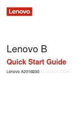 Lenovo A2016b30 Schnellstart-Handbuch