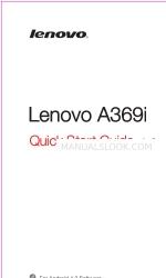 Lenovo A369i Manual de início rápido