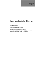 Lenovo A390 Gebruikershandleiding