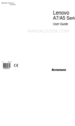 Lenovo A5 Series Manuale d'uso