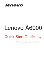 Lenovo A6000 Quick Start Manual