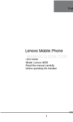 Lenovo A690 Panduan Pengguna