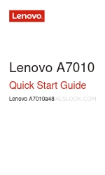 Lenovo A7010 Hızlı Başlangıç Kılavuzu