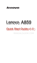 Lenovo A859 Snelstarthandleiding