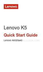 Lenovo K5 A6020a40 Hızlı Başlangıç Kılavuzu
