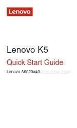 Lenovo K5 A6020a40 Manual de início rápido