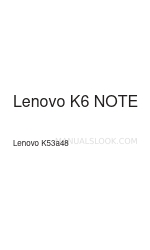Lenovo K6 매뉴얼