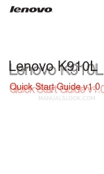 Lenovo K910L Manuale di avvio rapido