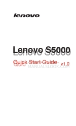 Lenovo Lenovo S5000 Manual de inicio rápido
