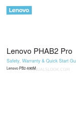 Lenovo PB2-690M Safety, Warranty & Quick Start Manual