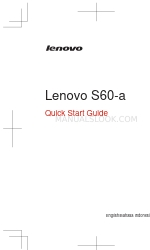 Lenovo S60-a Manual de início rápido