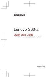 Lenovo S60-a 빠른 시작 매뉴얼