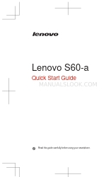 Lenovo S60-a Quick Start Manual