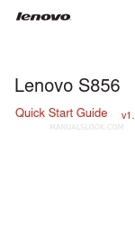 Lenovo S856 Manual de início rápido