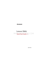 Lenovo S856 Snelstarthandleiding