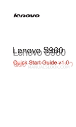 Lenovo S960 Manual de início rápido
