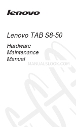 Lenovo TAB S8-50 ハードウェア・メンテナンス・マニュアル