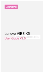 Lenovo VIBE K5 Gebruikershandleiding