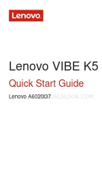 Lenovo VIBE K5 Snelstarthandleiding