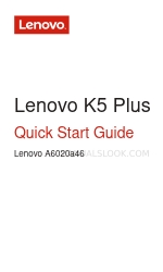 Lenovo VIBE K5 Plus Hızlı Başlangıç Kılavuzu