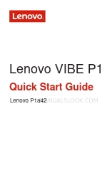 Lenovo VIBE P1 Manuale di avvio rapido