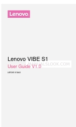 Lenovo VIBE S1 Gebruikershandleiding