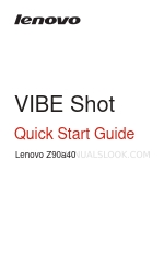 Lenovo Vibe Shot Z90a40 Manual de início rápido