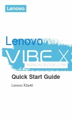 Lenovo VIBE X3 Snelstarthandleiding