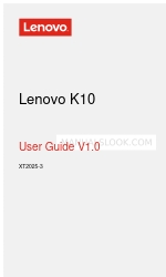 Lenovo XT2025-3 Manual do utilizador