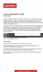 Lenovo RackSwitch G7028 Manual del producto