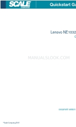 Lenovo ThinkSystem NE1032 Skrócona instrukcja obsługi