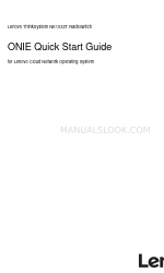 Lenovo ThinkSystem NE1032T Quick Start Manual