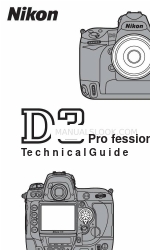 Nikon 25434 - D3 Digital Camera SLR Manual técnico
