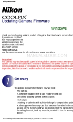 Nikon Coolpix Updating Firmware