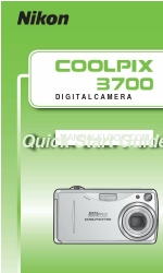 Nikon COOLPIX 3700 クイック・スタート・マニュアル