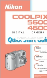 Nikon Coolpix 5600 Hızlı Başlangıç Kılavuzu