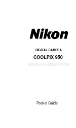 Nikon VAA106E5 - Coolpix 950 Digital Camera Cep Kılavuzu