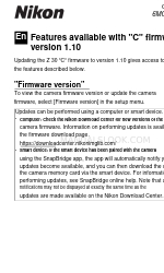 Nikon Z 30 Features