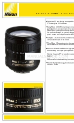 Nikon AF-S DX 18-70mm f/3.5-4.5G IF-ED Specifications